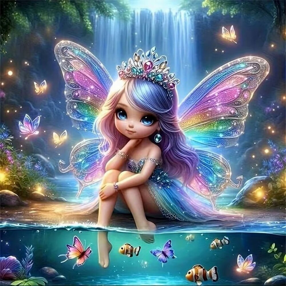 Fairy Girl Diamond Painting Kit #627